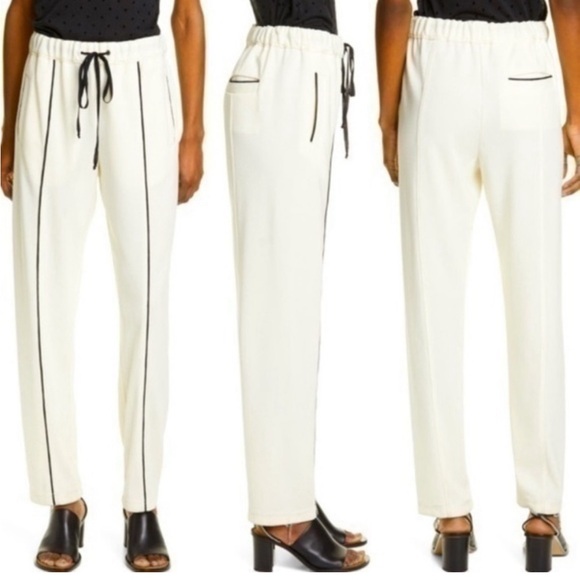 Rag & Bone Stratten Pant Ivory/Black size 6 NWT - Picture 5 of 5